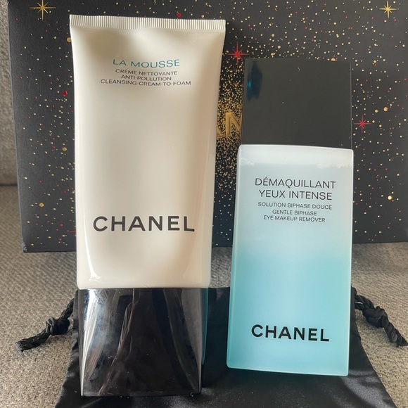 ❌SOLD❌Chanel Set Face and Eye cleanser - Picture 2 of 4